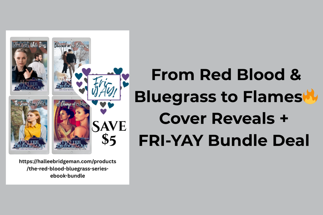 From Red Blood & Bluegrass to Flames🔥Cover Reveals + Bundle Deal