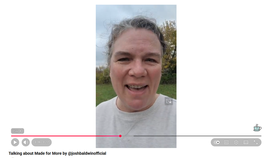 Talking About Made for More by Josh Baldwin