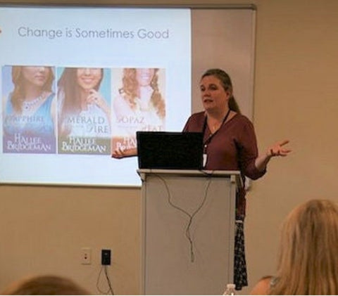 Hallee Bridgeman speaking
