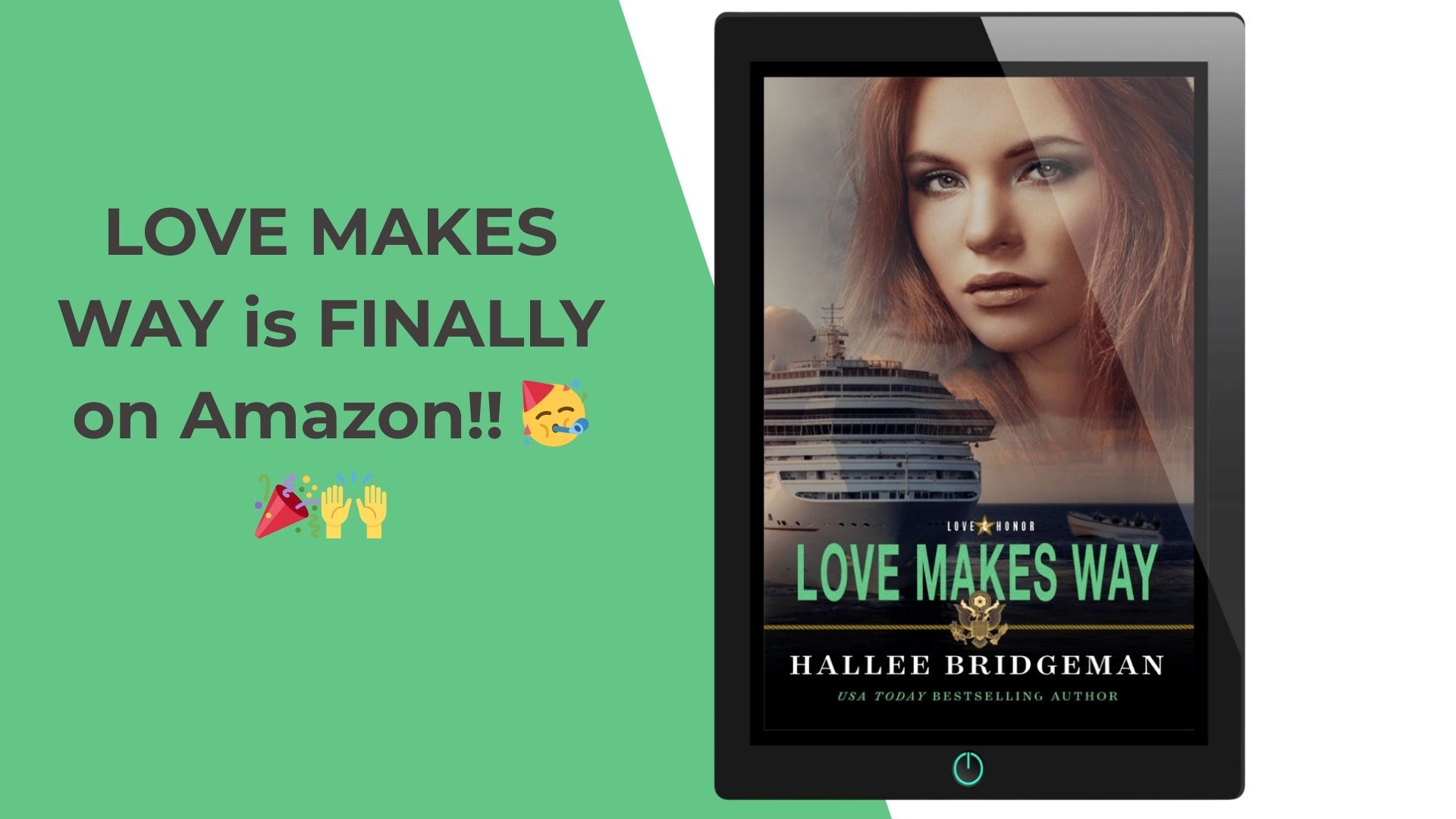 LOVE MAKES WAY is FINALLY on Amazon!! 🥳🎉🙌