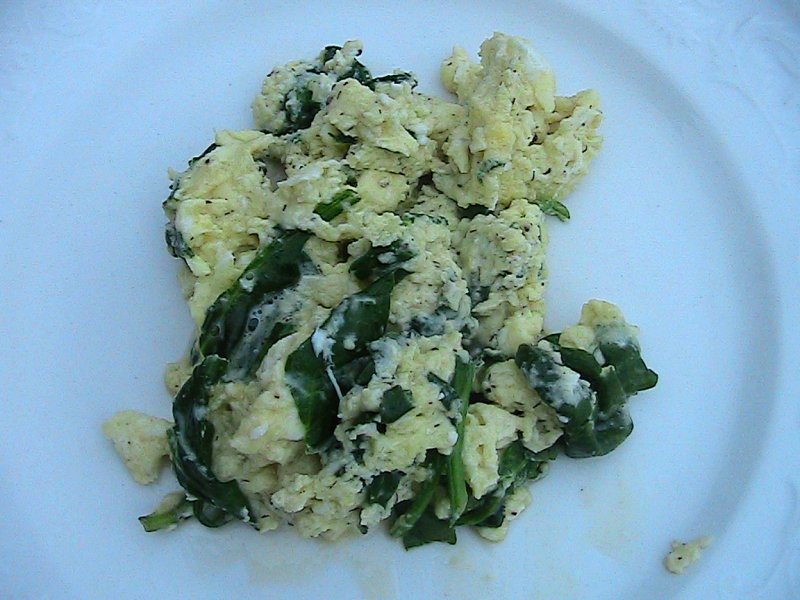 Delightful Spinach and Dill Eggs