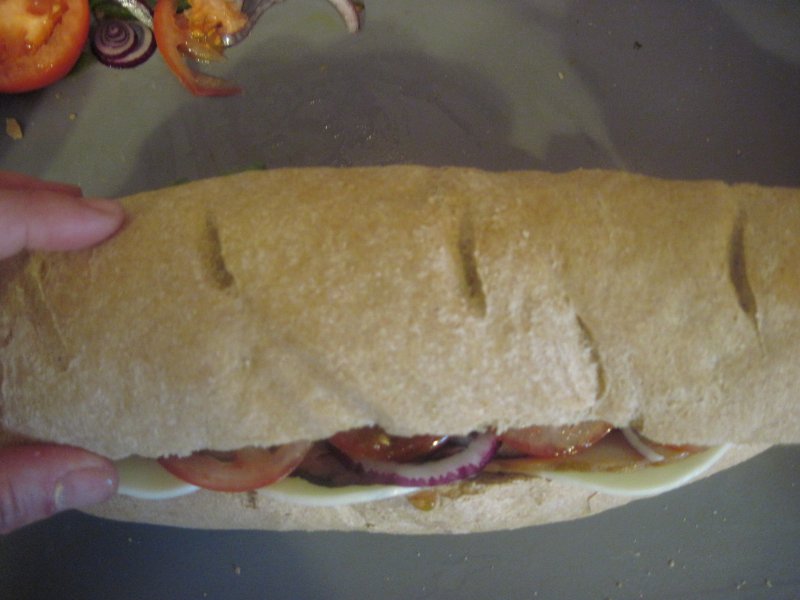 Hallee's Fabulous 'Travel' Sandwiches