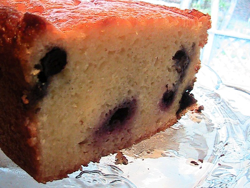 Taste of Summer Lemon Blueberry Yogurt Cake