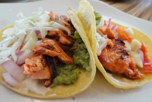 Omega-3 Salmon Tacos
