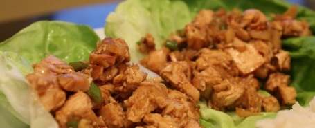 Chicken Lettuce Roll-Ups