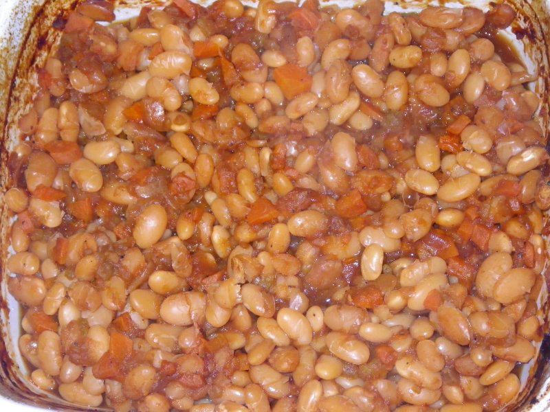 Savory Vegetarian Baked Beans