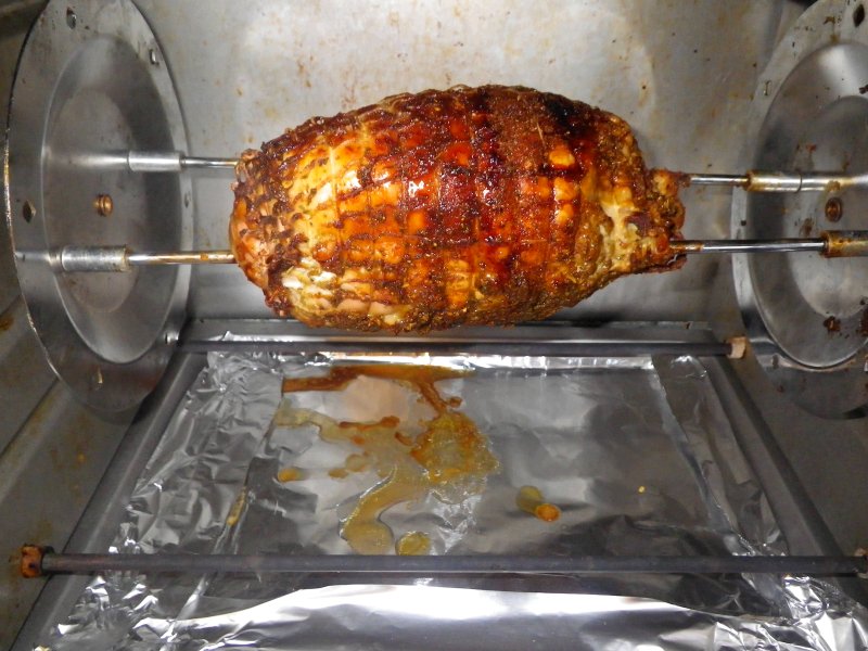 Turkey Breast in the Rotisserie
