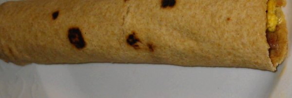 Turkey Sausage Breakfast Burritos