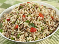Cajun Ground Beef Skillet