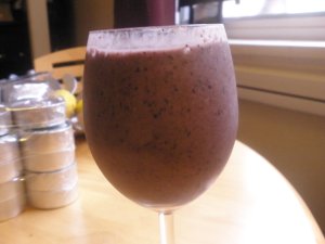 Purple Monster Fruit Smoothie