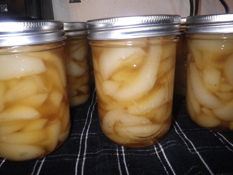 Honey Spiced Pears