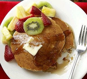 Old-Fashioned Whole Wheat Buttermilk Pancakes