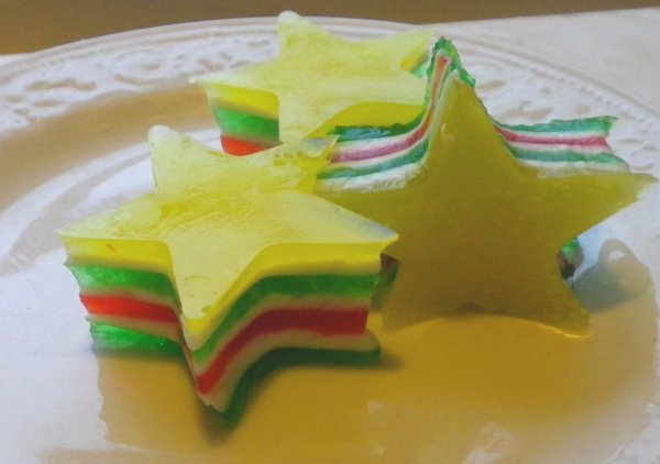 Christmas Jello Stars