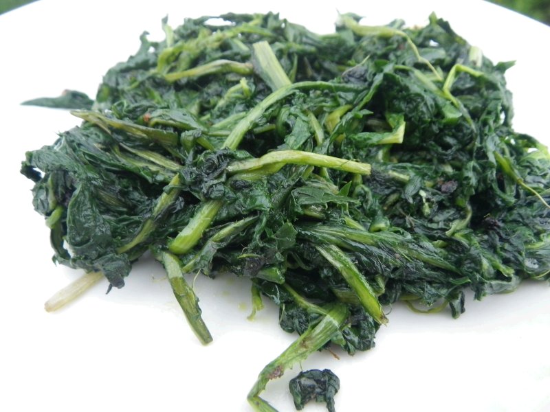 Sautéed Dandelion Greens