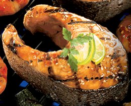 BBQ Grilled Salmon