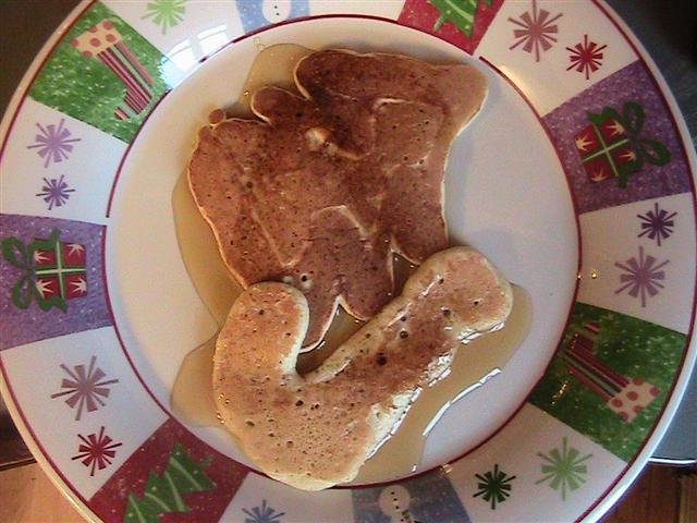 Eggnog Pancakes