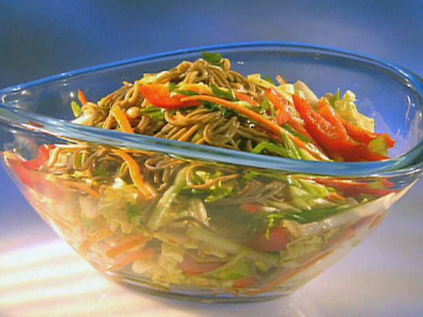 Asian Chicken, Tomato, and Noodle Salad