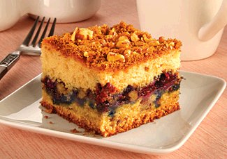 Superb Blueberry Streusel Coffee Cake